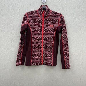 Kari Traa Flette Jam Full Zip Fleece Jacket Sweatshirt 622061 Womens size Medium